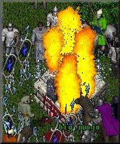 The Flames Start the Purification