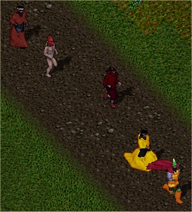 The Footrace, PaxLair's Neo Of Lothlore in the Middle
