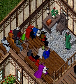 First Meeting at the New Town Hall