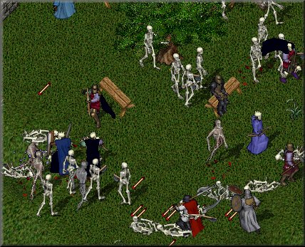 Attack of Undead near the Spring of Knowledge