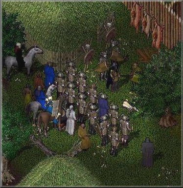 Many Orcs in the Olag Hai Orc Fort