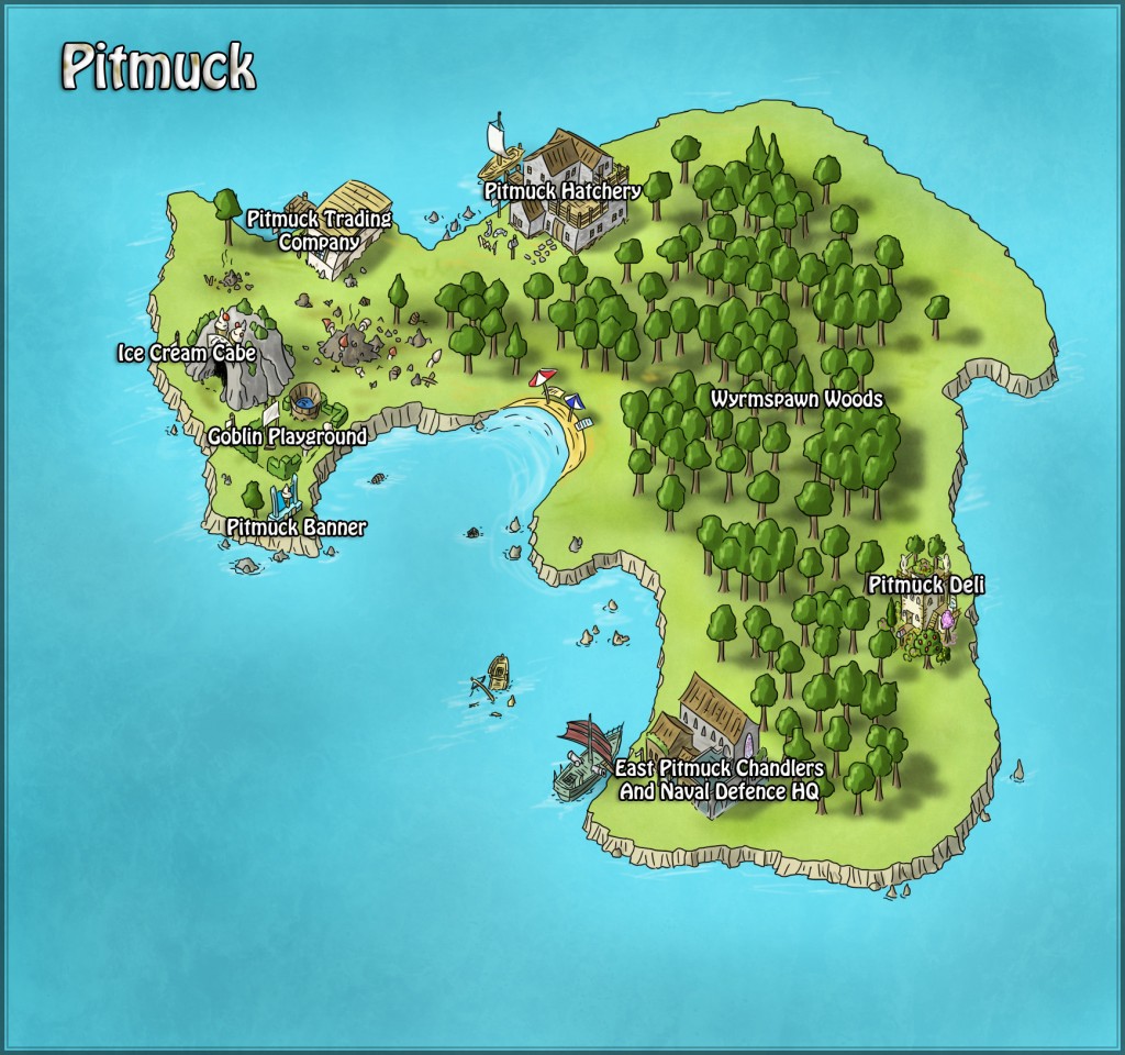 The smelly island of Pitmuck updated as of June 2012!