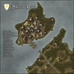 Map of Skara Brae on Chesapeake in March of 2012.