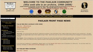 Old PaxLair Site